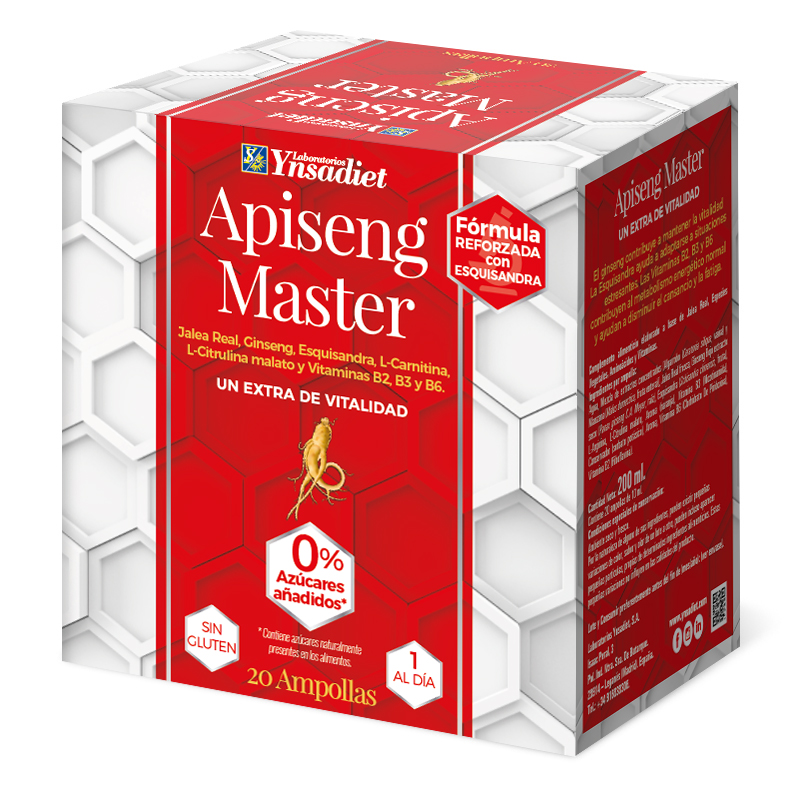 JALEA APISENG MASTER 20 AMP YNSADIET - Centro Dietético Escaleritas