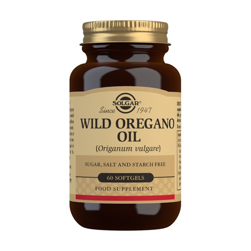 ACEITE DE OREGANO SILVESTRE 60 CAPS SOLGAR DESCATALOGA - Centro Dietético Escaleritas
