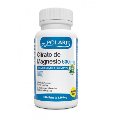 CITRATO DE MAGNESIO 600MG 60 TABLETAS POLARIS - Centro Dietético Escaleritas