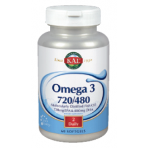 OMEGA 3 720/480 60 PERLAS - Centro Dietético Escaleritas