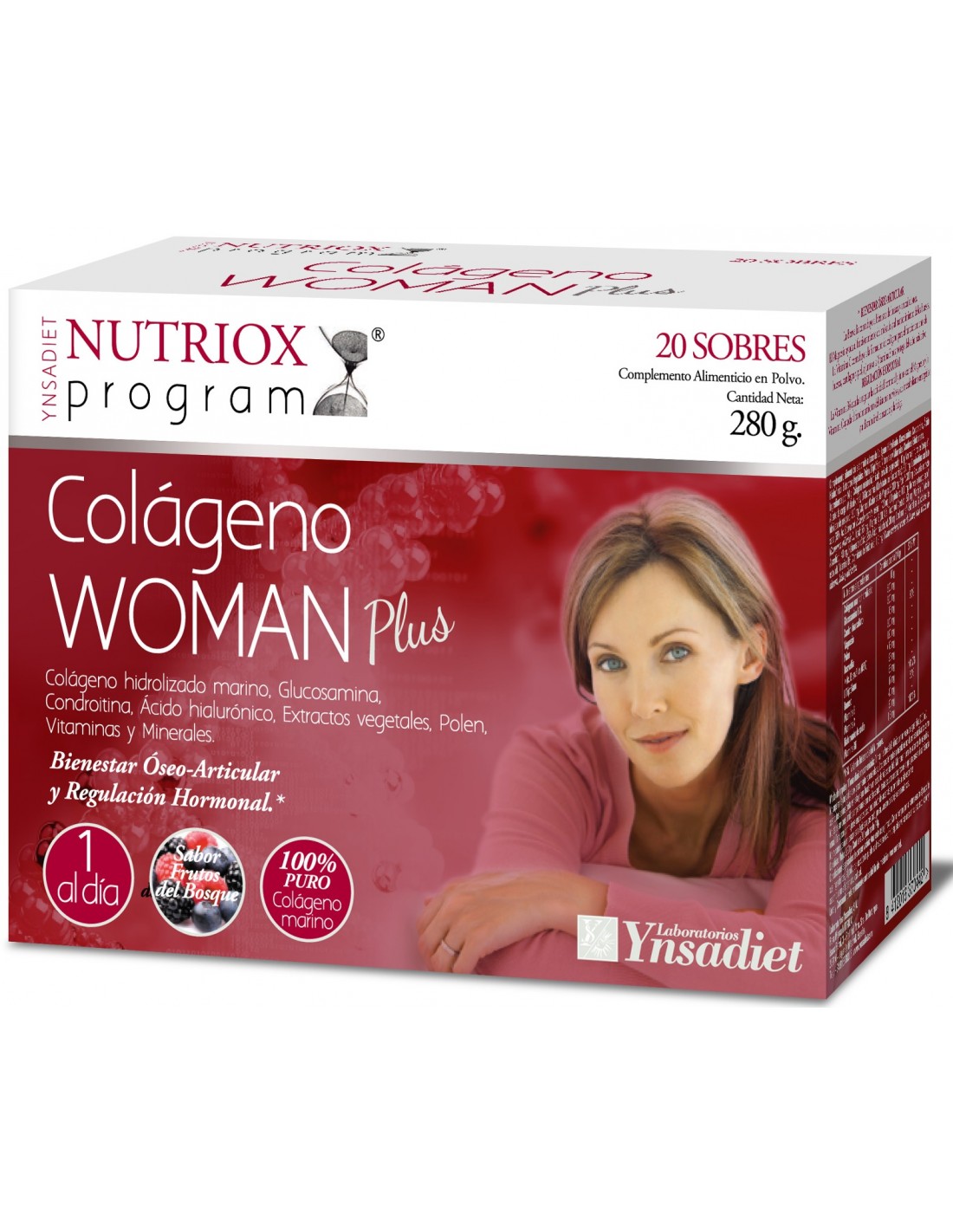COLAGENO WOMAN PLUS NUTRIOX 20 SOBRES - Centro Dietético Escaleritas