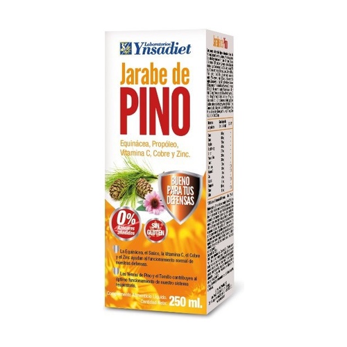 JARABE DE PINO 250ML YNSADET - Centro Dietético Escaleritas