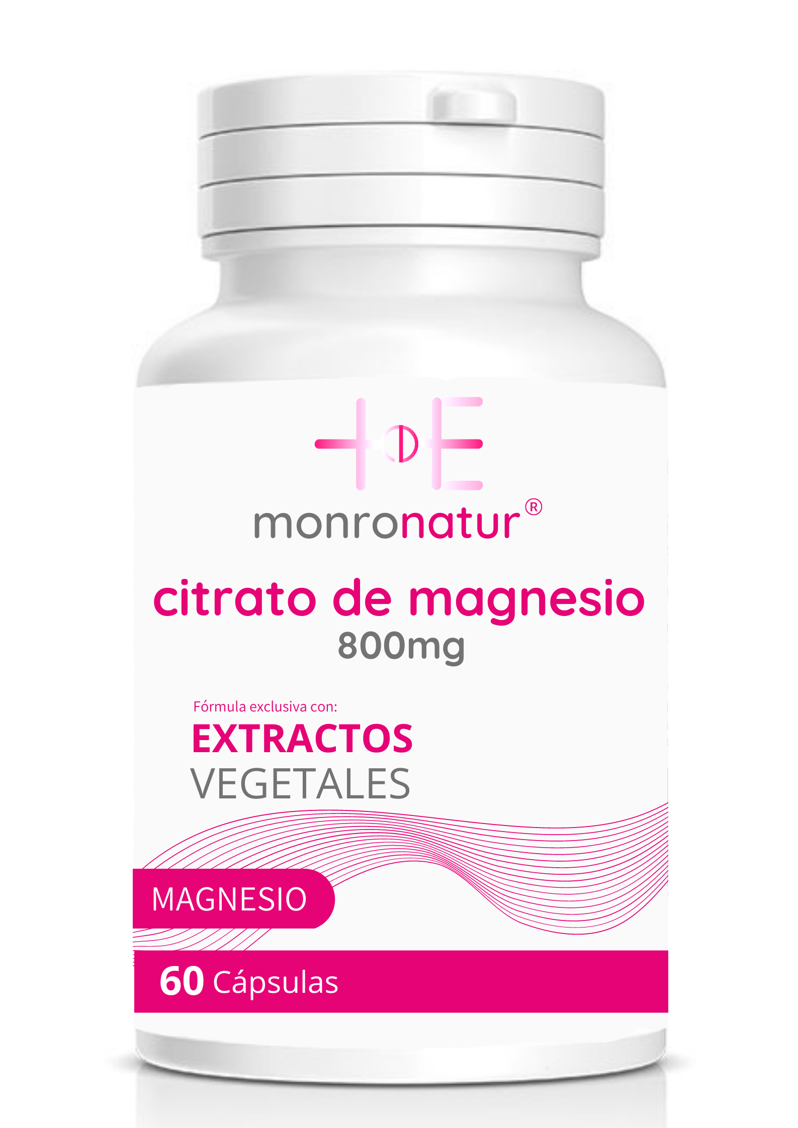 CITRATO DE MAGNESIO 60 CAPS MONRONATUR - Centro Dietético Escaleritas