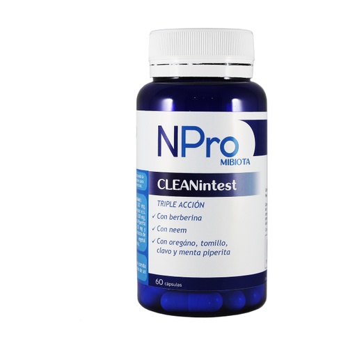 NPRO CLEAN INTEST 60 CAPS - Centro Dietético Escaleritas