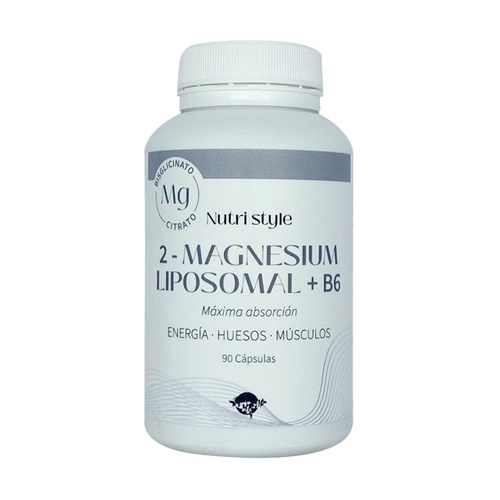 2-MAGNESIUM LIPOSOMAL + B6 90 CAPS  (CITRATO BISGLICINATO) - Centro Dietético Escaleritas