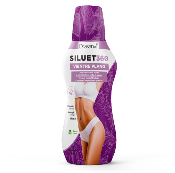 SILUET 360 VIENTRE PLANO 600ML DRASANVI - Centro Dietético Escaleritas