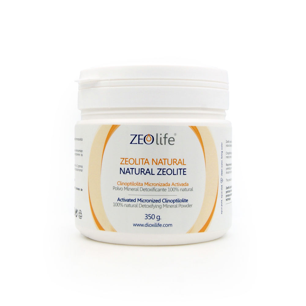 ZEOLITA NATURAL 350 GRS  CLINOPTILOLITA ZEOLIFE - Centro Dietético Escaleritas
