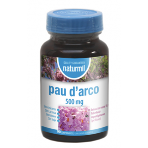PAU DE ARCO 500 MGRS 90 COMPR NATURMIL - Centro Dietético Escaleritas
