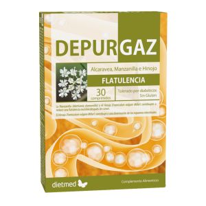DEPURGAZ 30 COMPRIMIDOS DIETMED - Centro Dietético Escaleritas