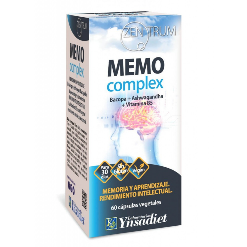 MEMO COMPLEX 60 CAPS ZENTRUM YNSADIET - Centro Dietético Escaleritas