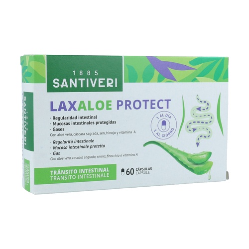 LAXALOE PROTECT 60 CAPSULAS - Centro Dietético Escaleritas