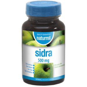 VINAGRE DE SIDRA DE MANZANA 45 CAPS NATURMIL - Centro Dietético Escaleritas
