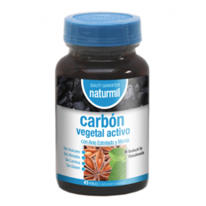 CARBON VEGETAL ACTIVO 45 PERLAS NATURMIL - Centro Dietético Escaleritas