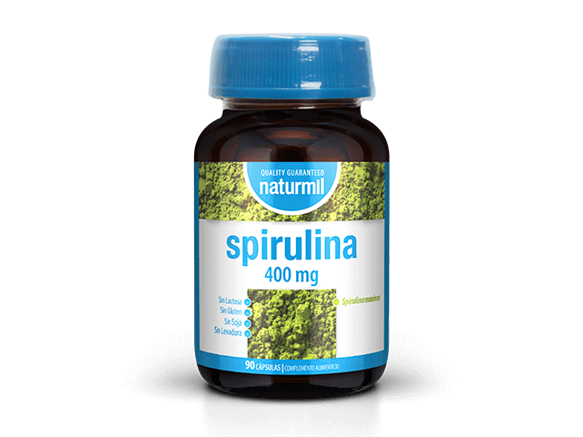 SPIRULINA 90 CAPS NATURMIL - Centro Dietético Escaleritas