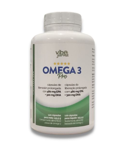 OMEGA 3 PRO TG4832 1000 MG 60 CAPS VIBE FARMA - Centro Dietético Escaleritas