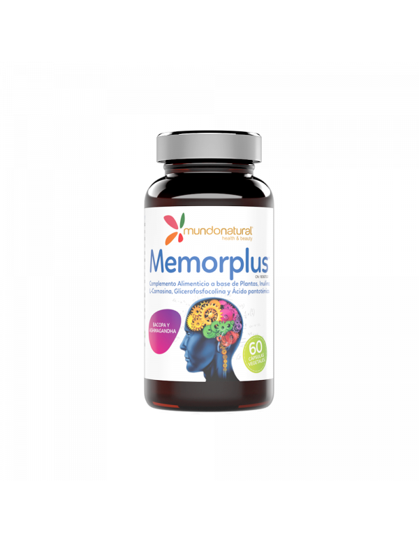 MEMORPLUS 60 CAPSULAS MUNDO NATURAL - Centro Dietético Escaleritas