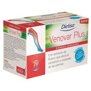 VENOVAR PLUS 20 AMPOLLAS - Centro Dietético Escaleritas