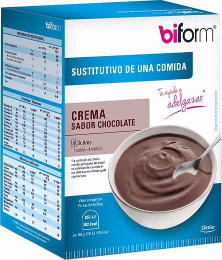 NATILLAS BIFORM CHOCOLATE 6 SOBRES - Centro Dietético Escaleritas