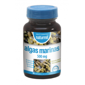 ALGAS MARINAS (FUCUS) 500 MG 90 COMPRIMIDOS NATURMIL - Centro Dietético Escaleritas