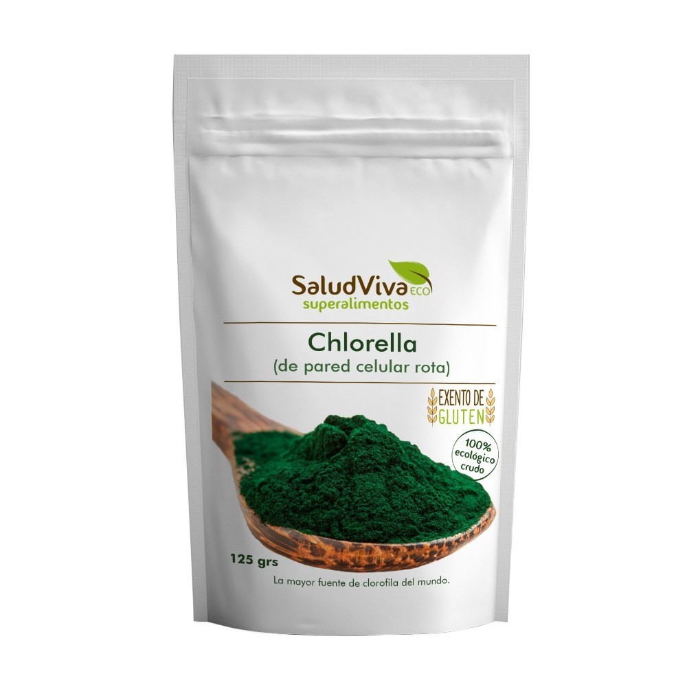 CLORELLA POLVO 125 GRS SALUD VIVA - Centro Dietético Escaleritas