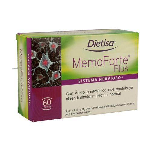 MEMOFORTE PLUS 60 CAPSULAS - Centro Dietético Escaleritas