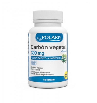 CARBON VEGETAL ACTIVADO 50 CAPSULAS POLARIS - Centro Dietético Escaleritas