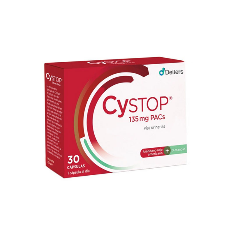 CYSTOP 30 CAPSULAS DEITERS - Centro Dietético Escaleritas