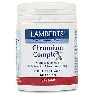CROMO COMPLEX 60 CAPSULAS LAMBERTS CHROMIUM - Centro Dietético Escaleritas