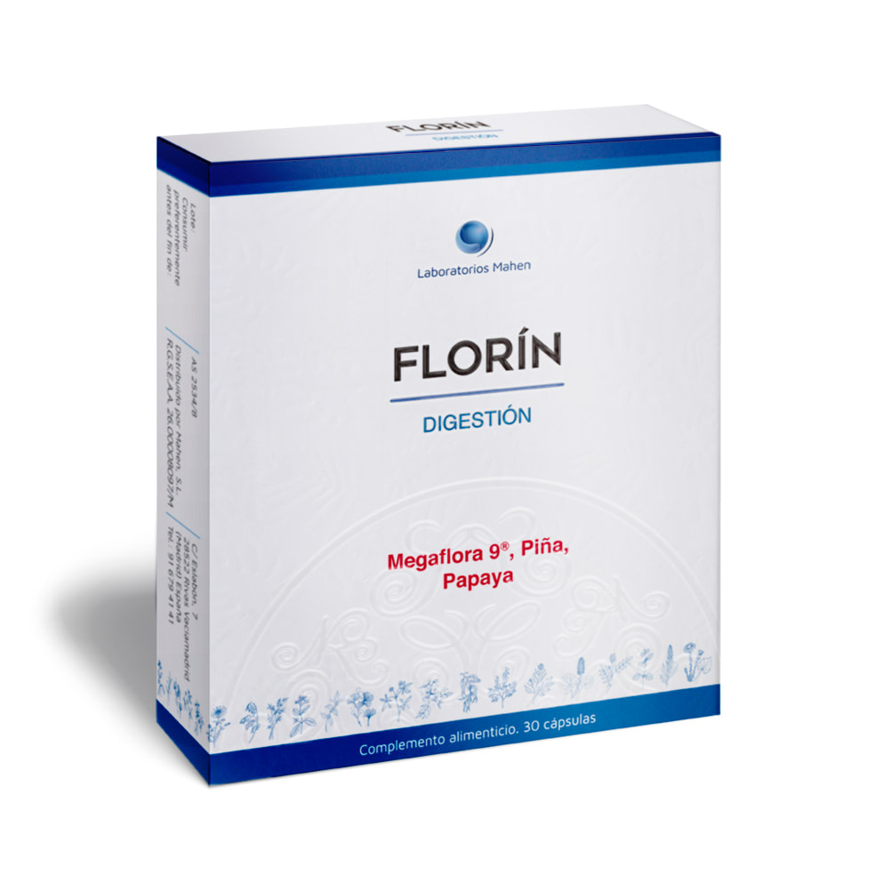 FLORIN 30 CAPSULAS MAHEN - Centro Dietético Escaleritas