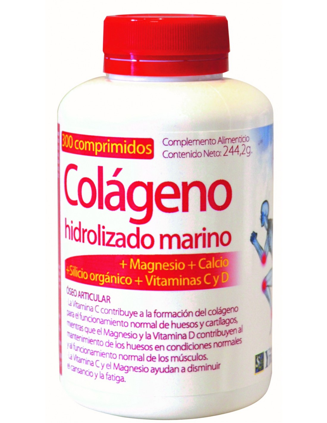 COLAGENO MAGNESIO  CALCIO ZENTRUM 180 COMPR YNSADI - Centro Dietético Escaleritas