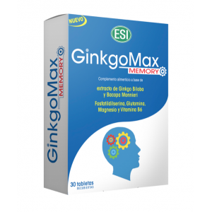 GINKGOMAX MEMORIA 30 CAPSULAS - Centro Dietético Escaleritas