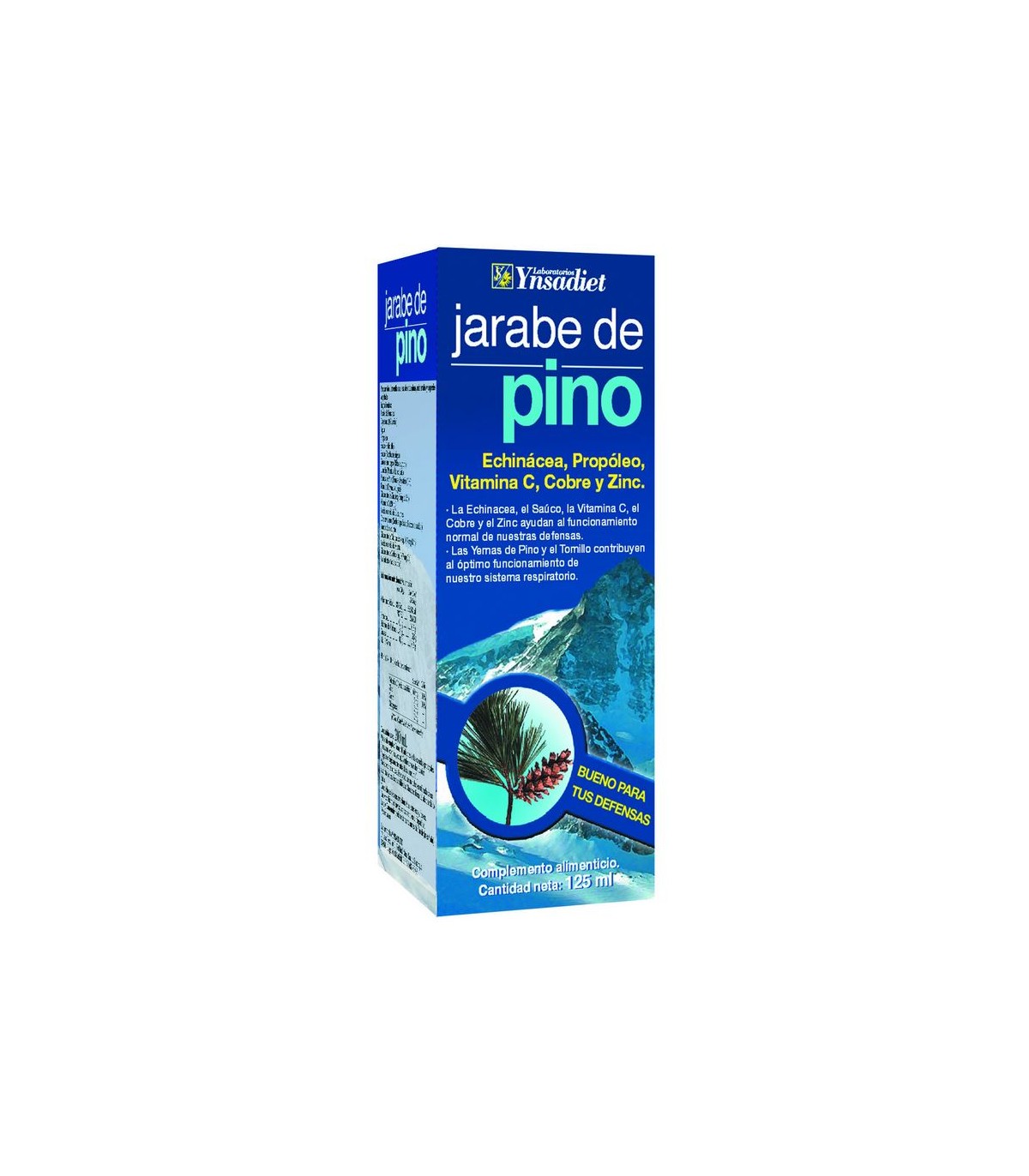 JARABE DE PINO 125 ML YNSADET - Centro Dietético Escaleritas