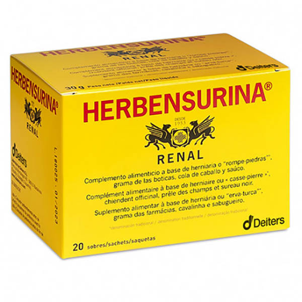 HERBENSURINA 20 SOBRES - Centro Dietético Escaleritas