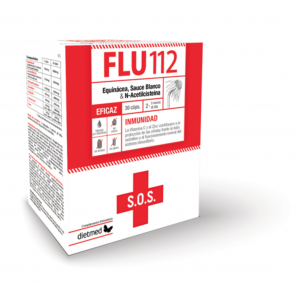FLU 112 S.O.S. 30 CAPSULAS DIETMED - Centro Dietético Escaleritas