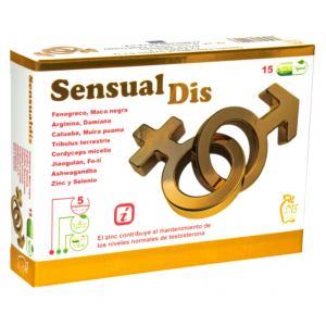 SENSUAL DIS 15 CAPS - Centro Dietético Escaleritas