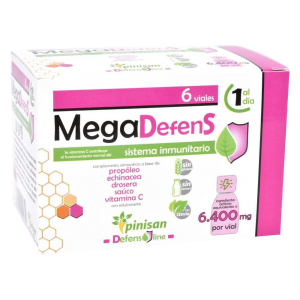 MEGA DEFENS 6 VIALES PINISAN - Centro Dietético Escaleritas