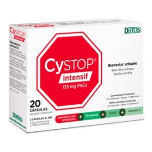 CYSTOP INTENSIF 20 CAPS DEITE - Centro Dietético Escaleritas