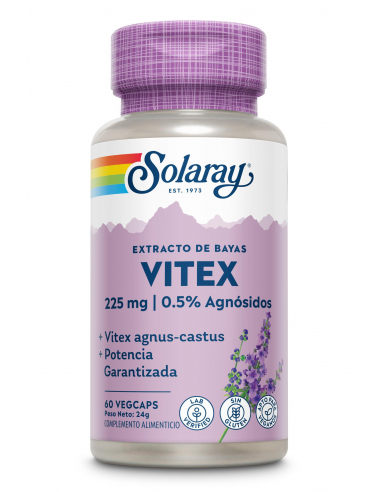 VITEX 60 CAPS SOLARAY - Centro Dietético Escaleritas