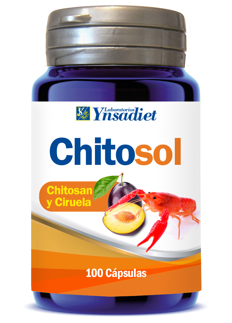 CHITOSOL FORTE 100 CÁPSULAS YNSADIET - Centro Dietético Escaleritas