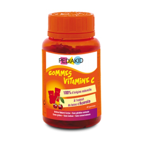 VITAMINA C 60 OSITOS GOMINOLAS PEDIAKID - Centro Dietético Escaleritas