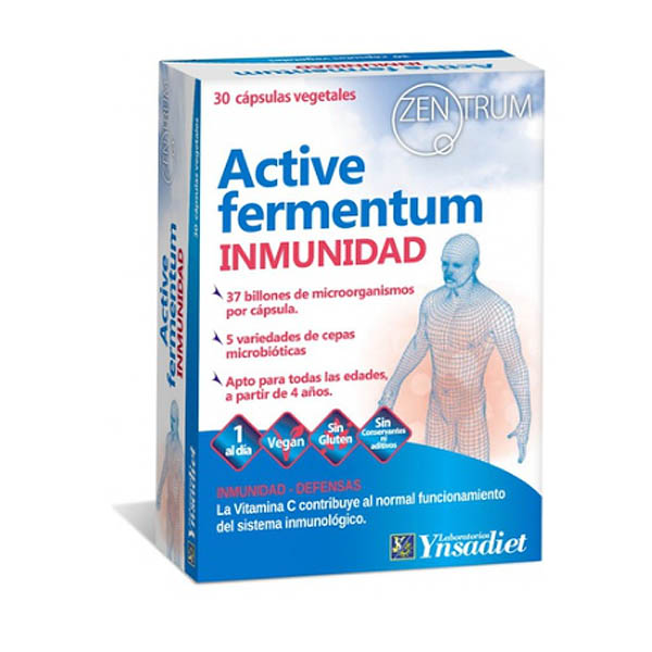 ACTIVE FERMENTUM 30 CAPS YNSADIET - Centro Dietético Escaleritas
