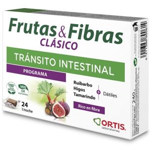 FRUTAS Y FIBRAS CLASICO 24 CUBITOS ORTIS - Centro Dietético Escaleritas