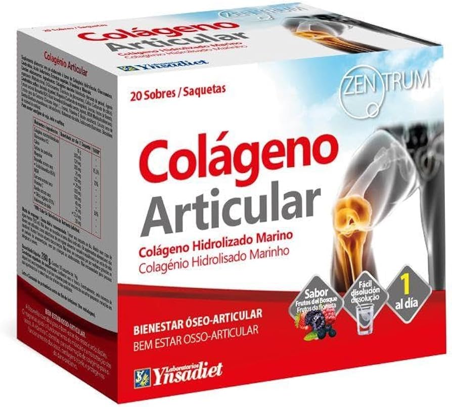 COLAGENO ARTICULAR PLUS 20 SOBRES ZENTRUM YNSADIET - Centro Dietético Escaleritas